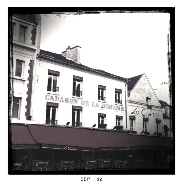 Der Montmartre: Freilichtmuseum in frühmorgendlichem Ruhezustand