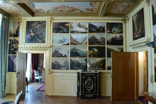 Innenleben von Landgut Keukenhof mit Bildern aus Renaissance und Barock