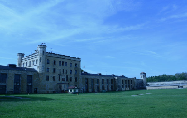 Das Hauptgebäude des Old Joliet Prison bei Chicago