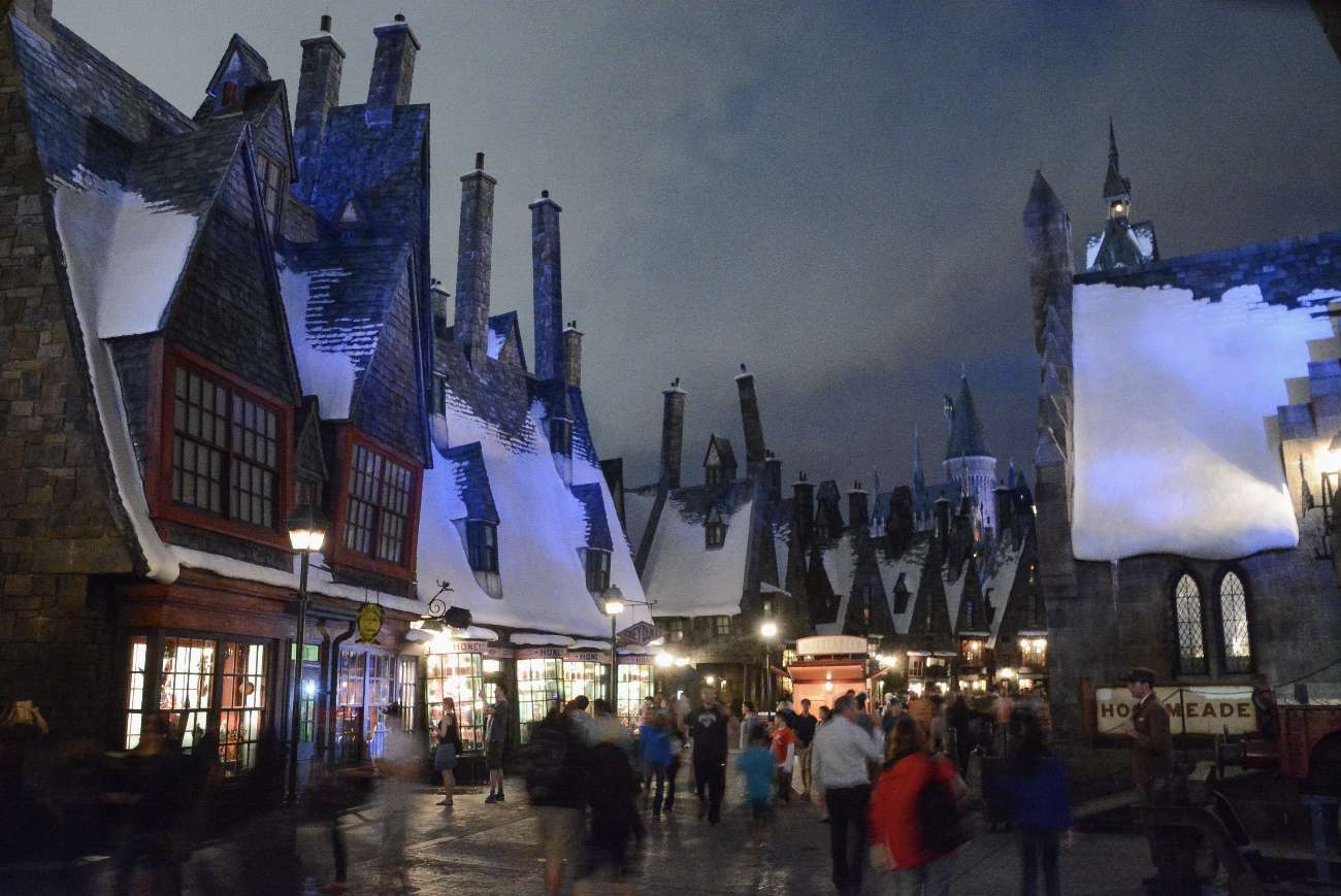 Harry-Potter-Welt Hogsmeade in den Universal-Studios in Orlando