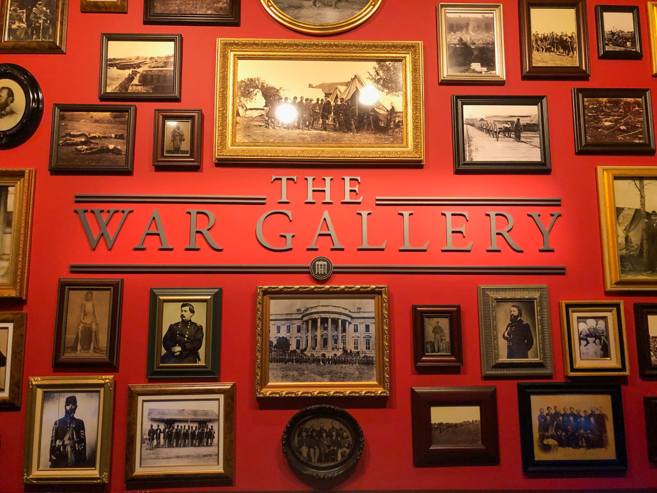 Bilder Szene mit historischen aus dem Abraham Lincoln Presidential Museum and Library