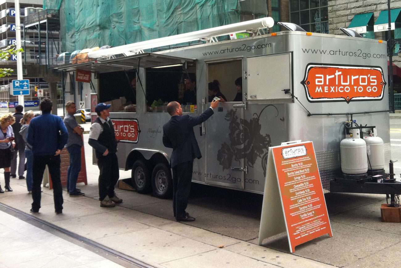 Großer Hype in Vancouver sind die Food Trucks
