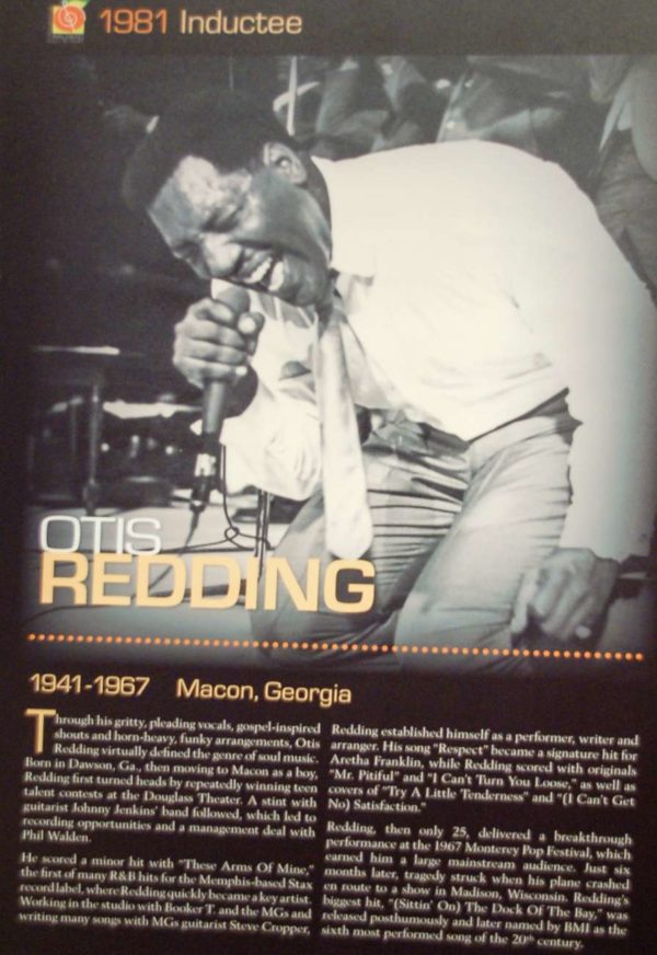 Otis Redding kam aus Macon im US-Bundesstaat Georgia