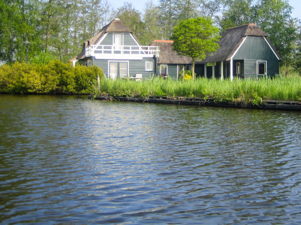 Ferienpark in Giethoorn in der niederländischen Provinz Overijssel