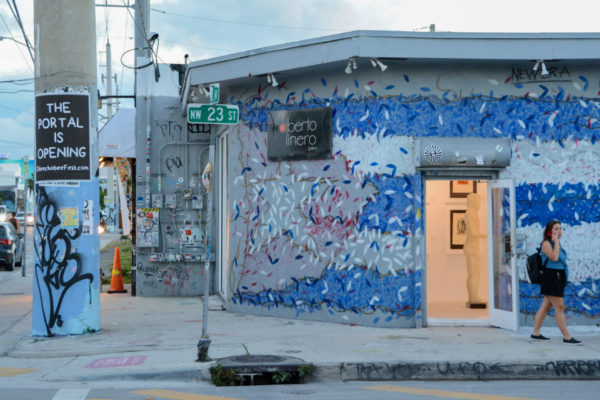 Die Galeria Alberto Linero in Miamis hippem Stadtteil Wynwood