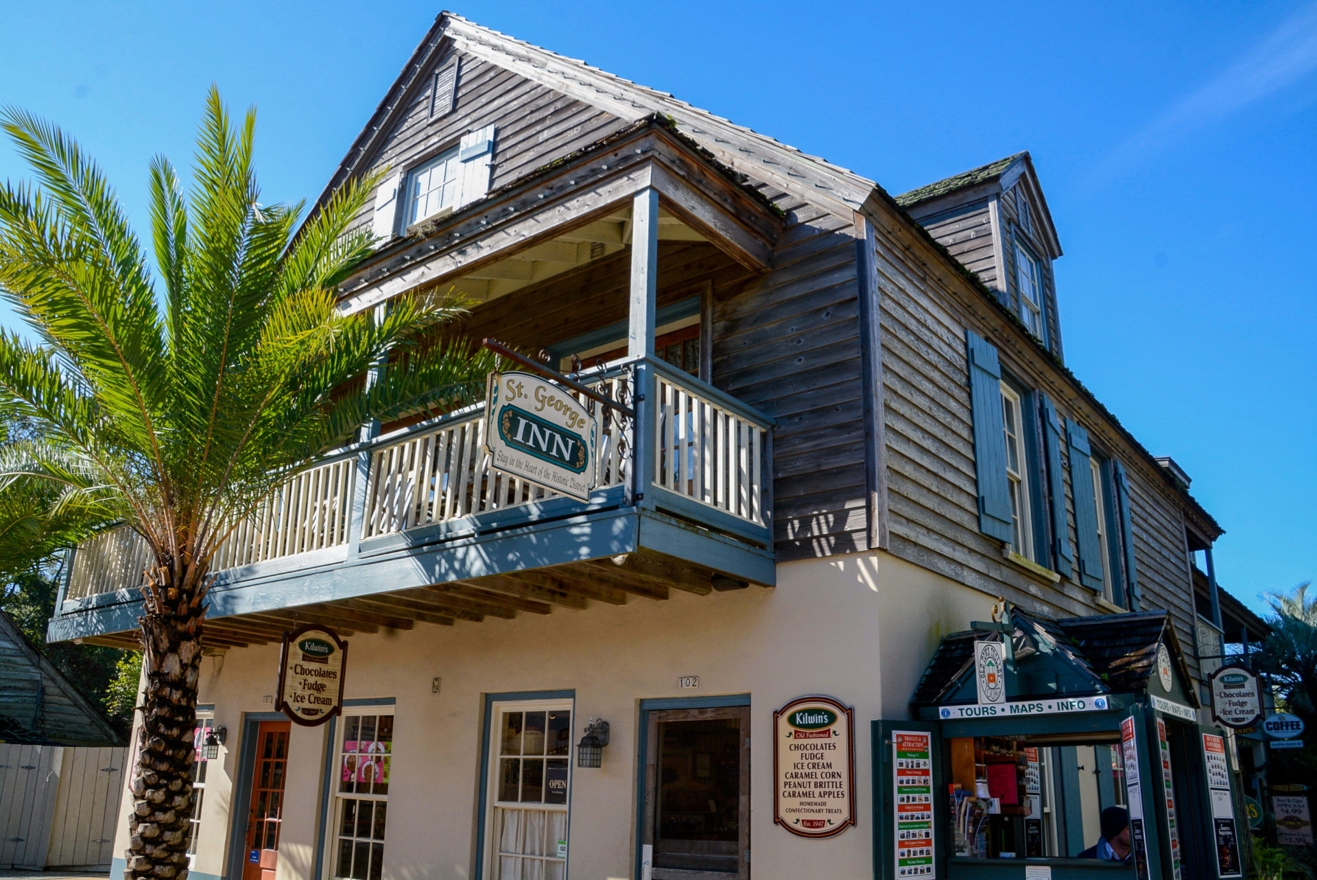 Das St. George Inn im Colonial Quarter von St. Augustine