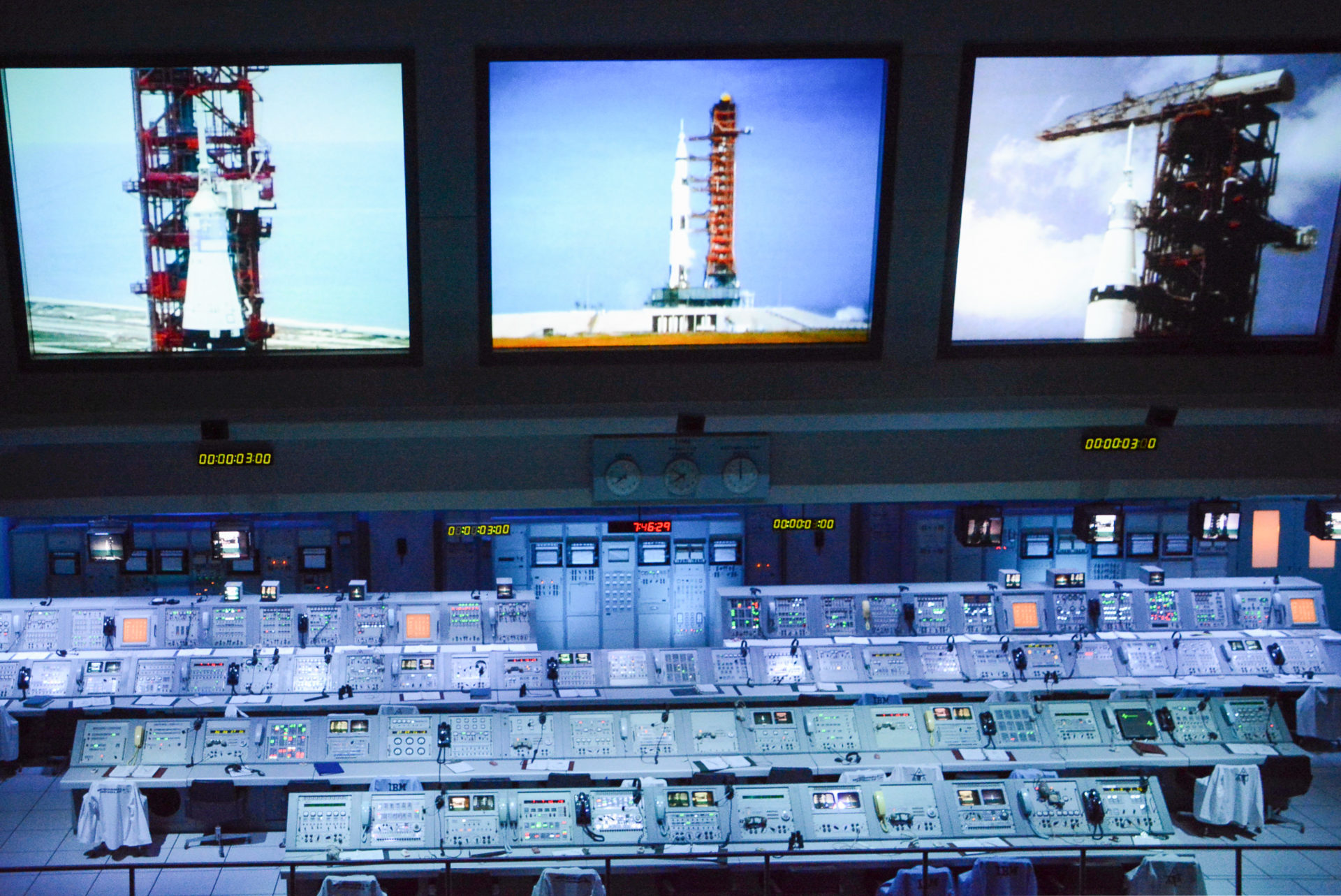 Medienzentrale der Nasa im Kennedy Space Center