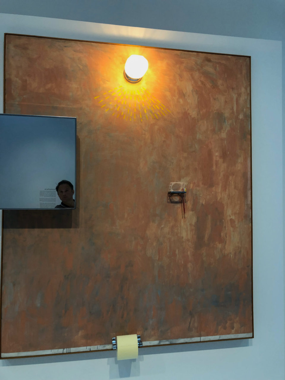 Installation mit Selfie von Autor Ralf Johnen