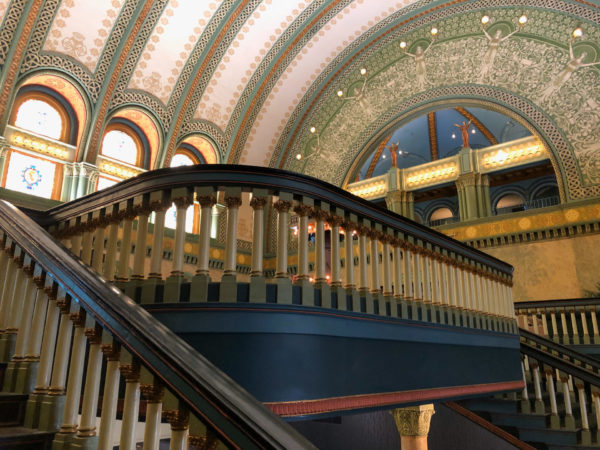 Treppen in der Empfangshalle der Union Station in St. Louis