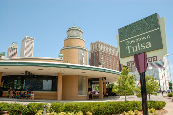 Art-déco-Bauten in Downtown Tulsa