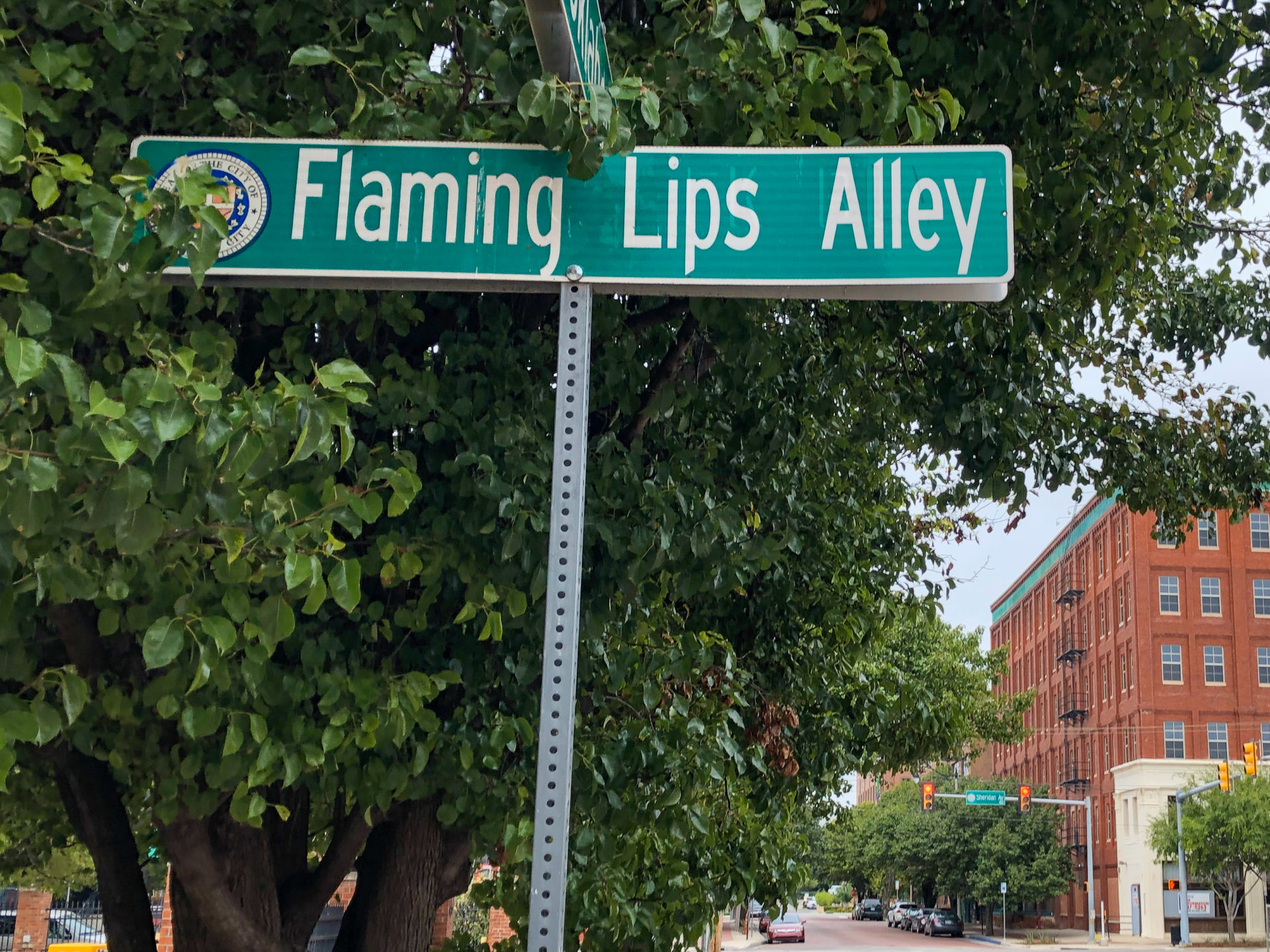 Die Flaming Lips Alley in Oklahoma City ist ein Kniefall vor der berühmtesten Band Oklahomas