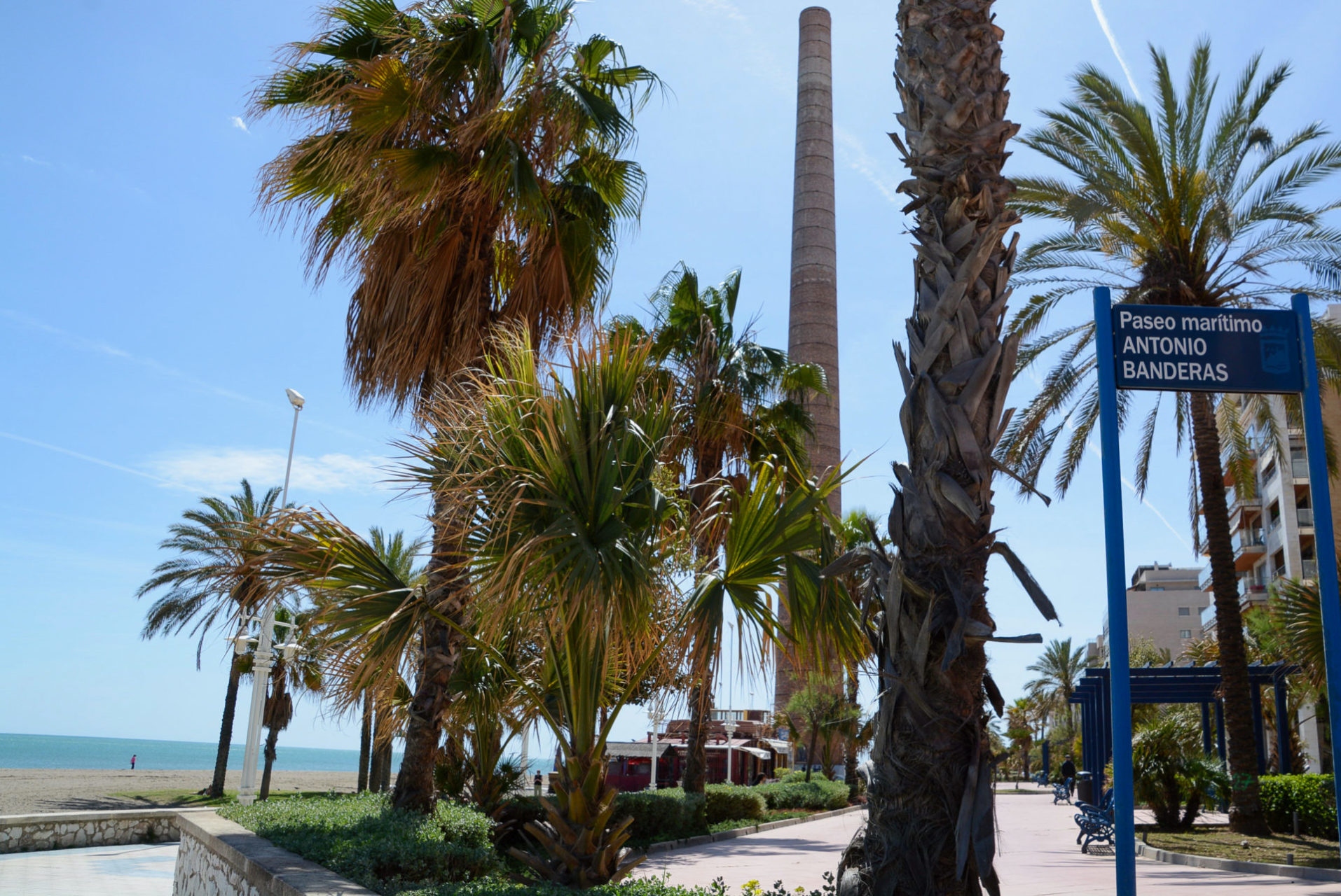 Nach Antonio Banderas benannter Strandpavillon in Málaga