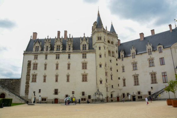 Das Chateau des Ducs de la Bretagne in Nantes