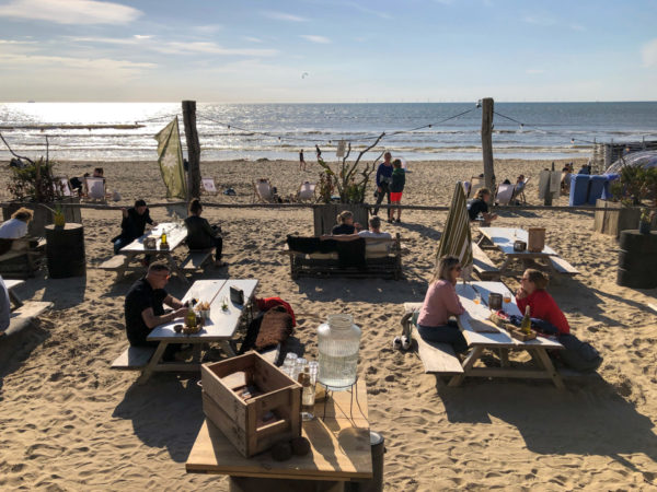 Der Strandpavillon Club Zand in Castricum aan Zee
