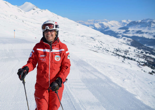 Skilehrerin Romi in Lenzerheide