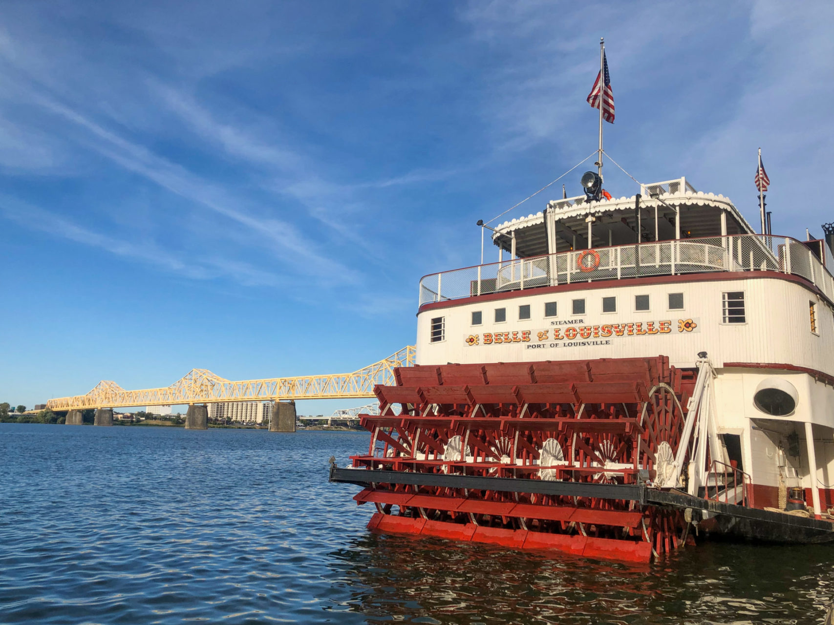 Die Belle of Louisville auf dem Ohio River in Kentucky gehört zu den Attraktionen