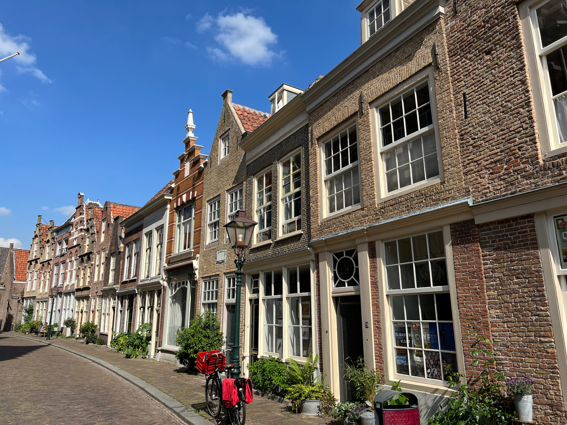 Historische Häuserzeile in Dordrecht