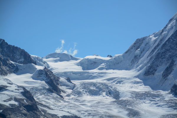 Gletscher am Gornergrat in der Schweiz