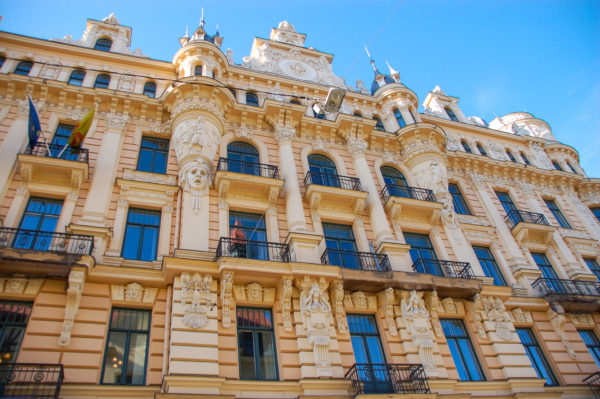 Dank prunkvoller Bauten gilt Riga als Hauptstadt des Jugendstils