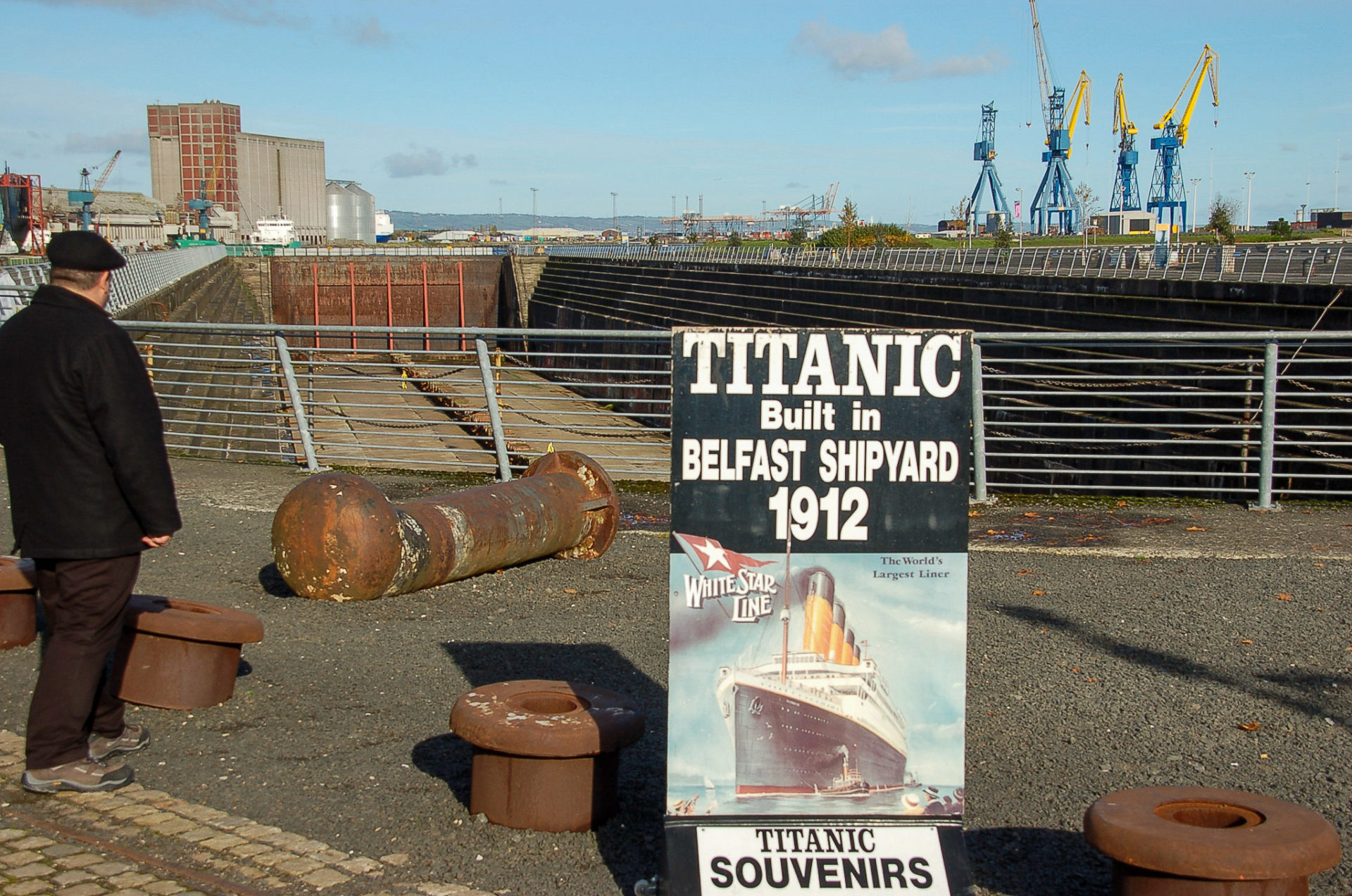 Die White Star Line hat die Titanic in Belfast bauen lassen