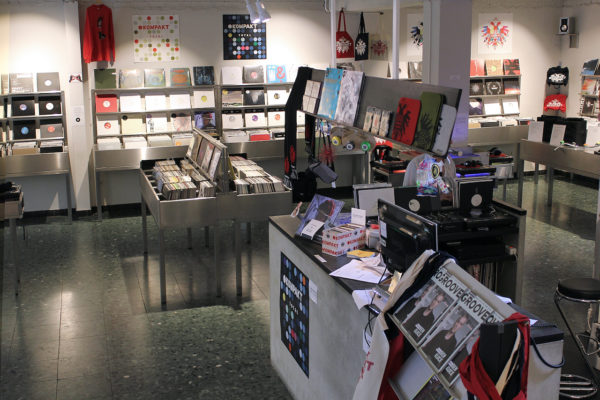Ladenlokal von Kompakt Schallplatten in Köln