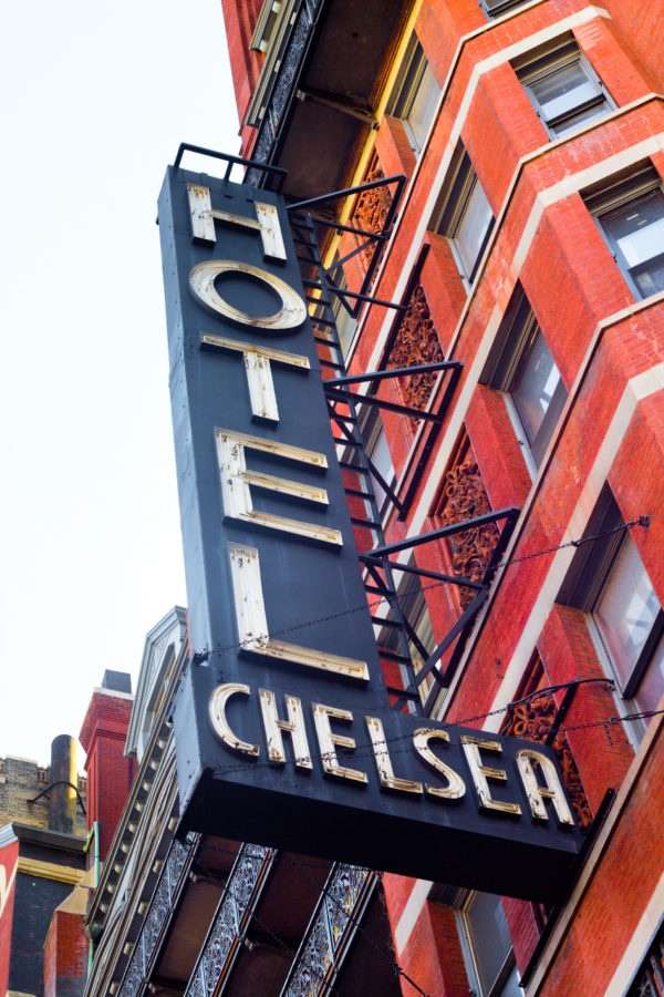 Hier wurde gelebt und gestorben: Hotel Chelsea in New York City