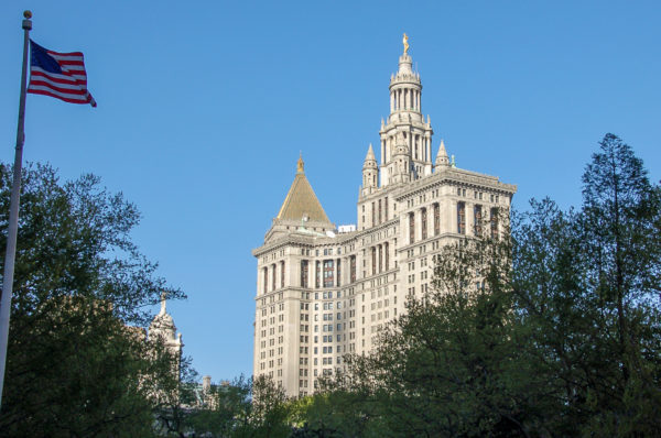 Neoklassizistischer Palast am Central in New York