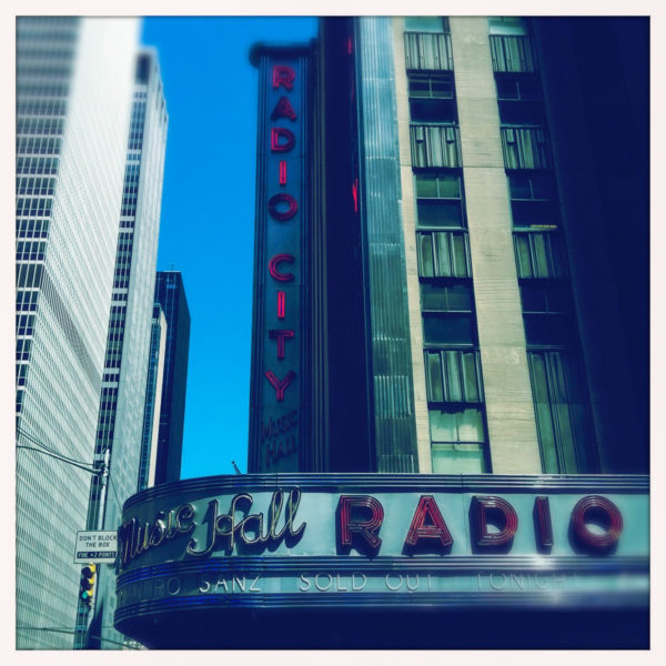 Radio City Music Hall in Manhattan