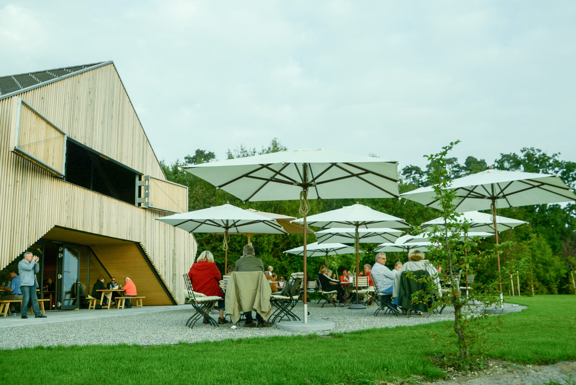 Garten des Weingutes Schmidt am Bodensee