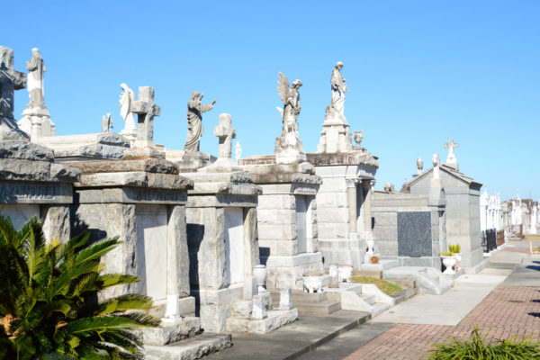 Mausoleen auf dem Friedhof St. Louis 3 in New Orleans