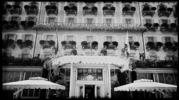 Aussenansicht des Grand Hotel des Iles Borromees in Stresa am Lago Maggiore