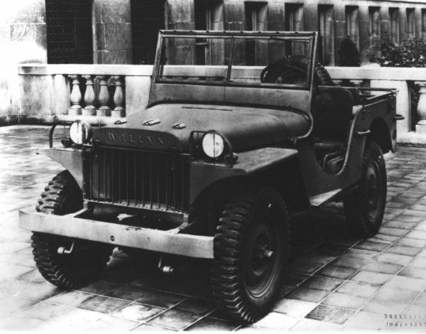 Der Jeep Willys von 1941 ohne Dach