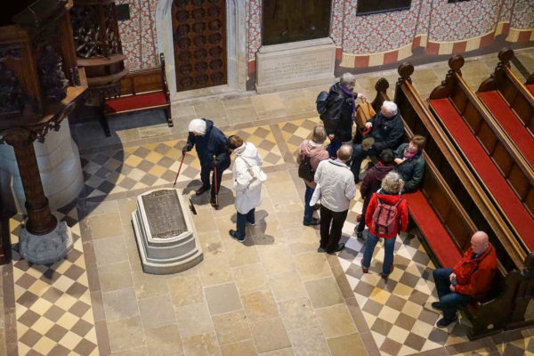 Grab Martin Luthers in der Schlosskirche zu Wittenberg