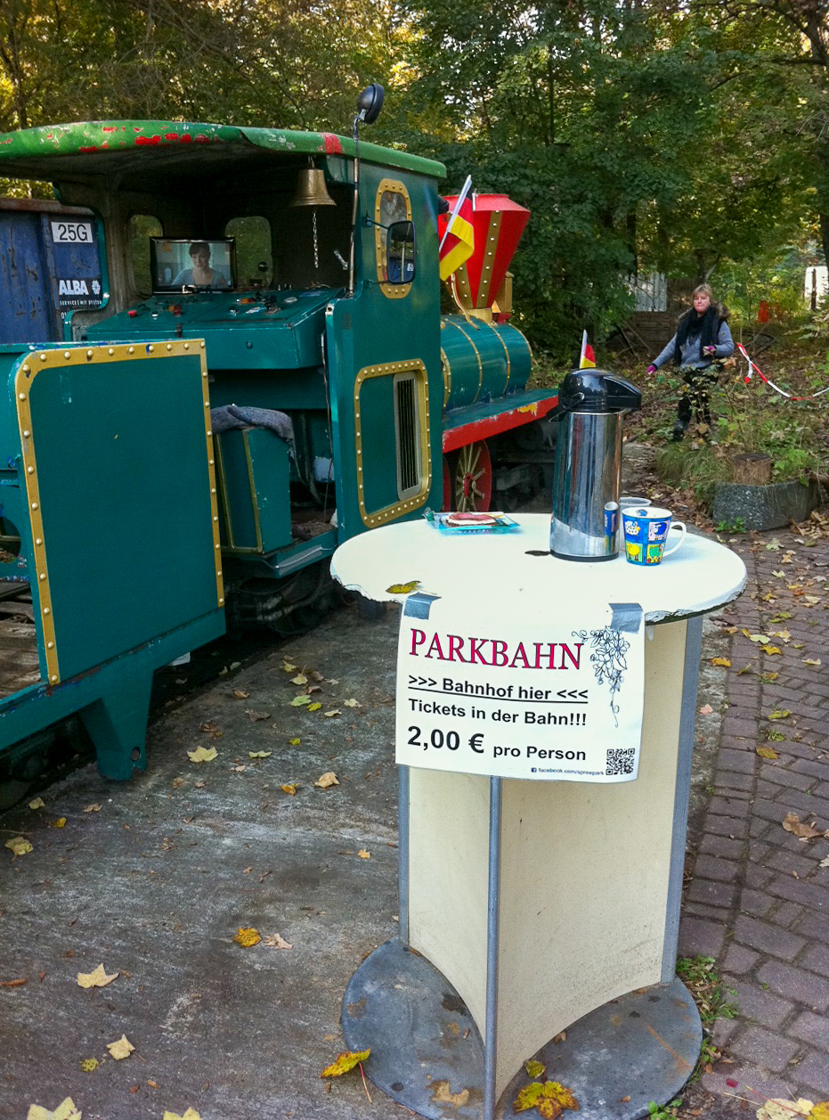 Miniatureisenbahn im Berliner Spreewald