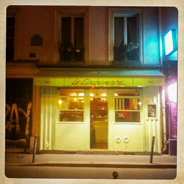 Hipster-Taverne Le Cinquante in Paris