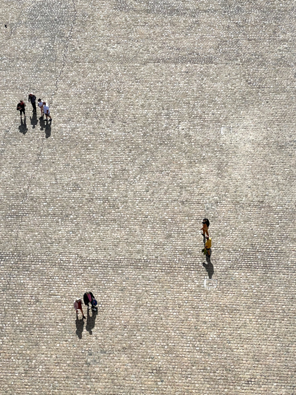 Blick auf die Place des Héroes von Arras vom Belfried