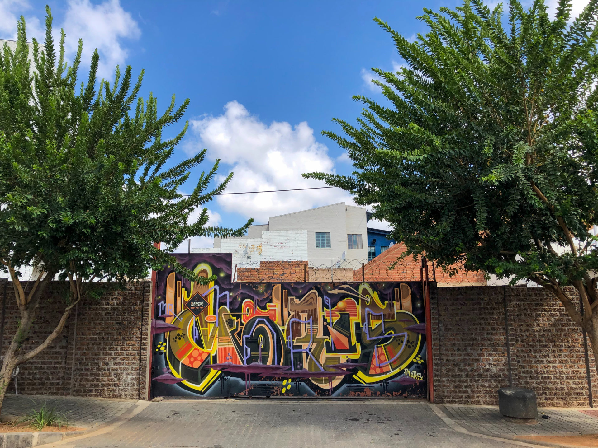 Mural in Maboneng, einem der besten Tipps für Johannesburg
