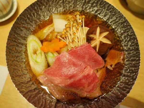 Daimono-Suppe im Ito Hotel in Japan