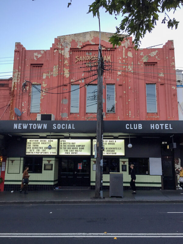 Club Hotel in Newtown in Sydney
