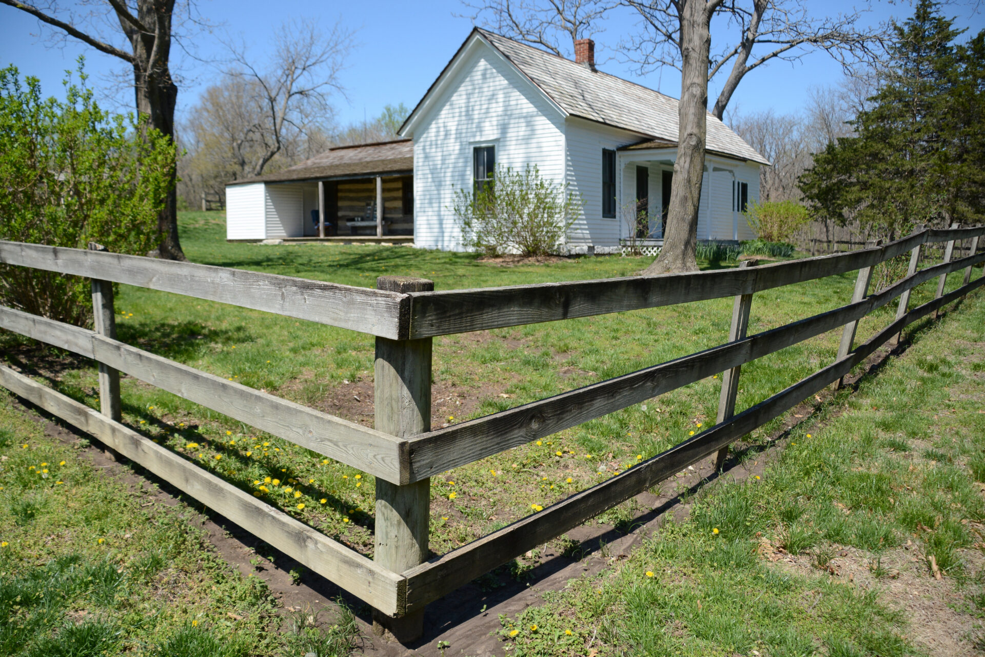 Das Geburtshaus von Jesse James in Missouri