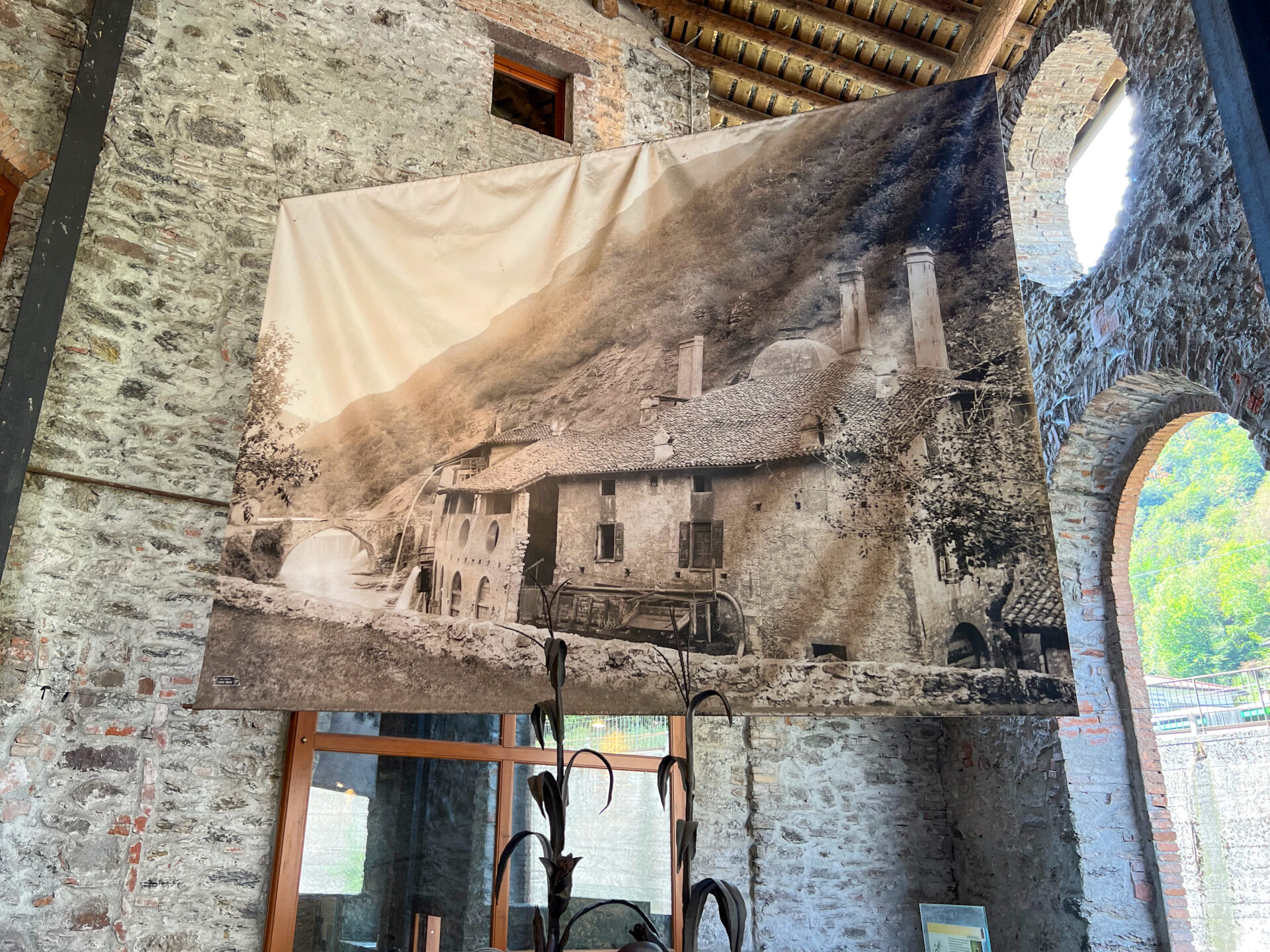 Museo Il Forno in Norditalien erinnert an die Vergangenheit als Zentrum der Eisenerzförderung
