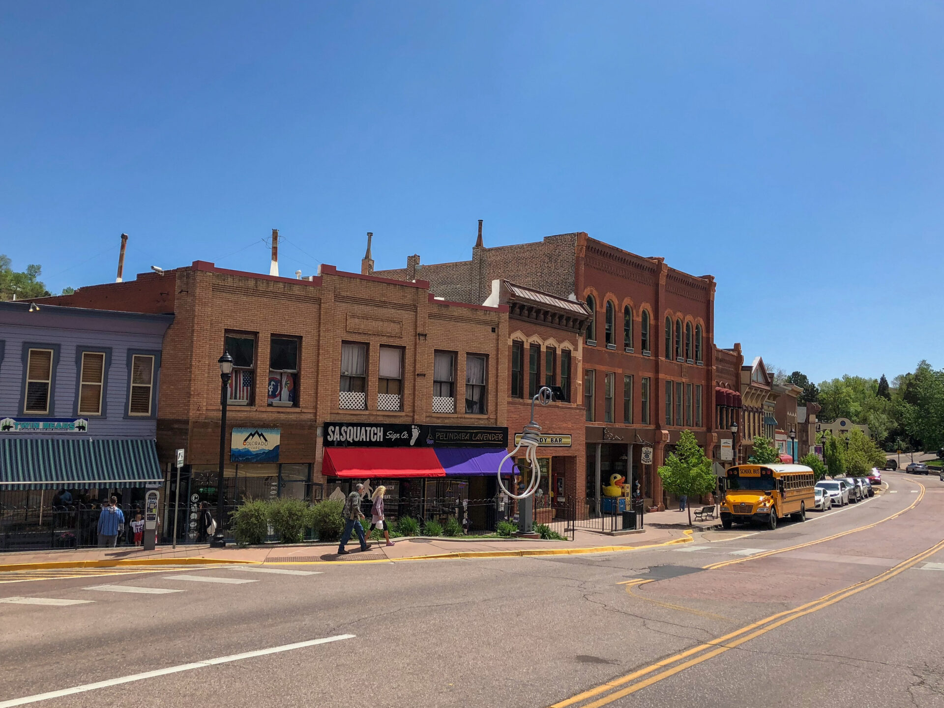 Das Westernstädtchen Manitou Springs ist der Ausgangspunkt zu einem Trip auf den Gipfel des Pikes Peak