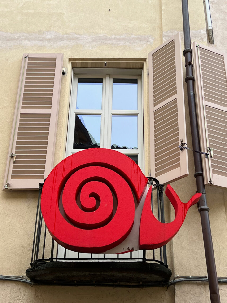 Hauptsatz der Vereinigung Slow Food im Städtchen Bra im Piemont