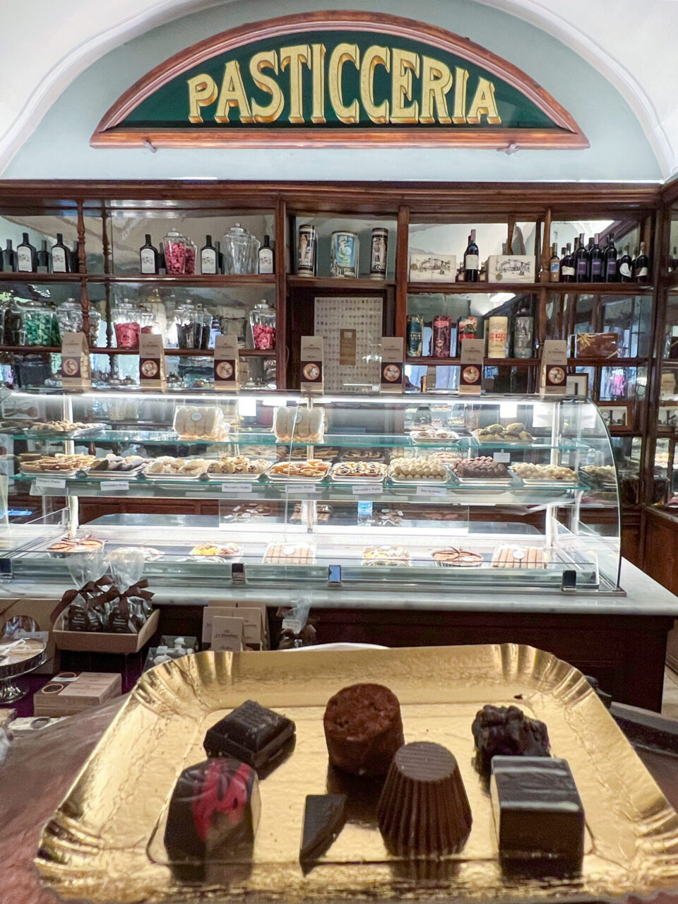 Pralinen aus der Pasticceria Barbera im italienischen Cherasca