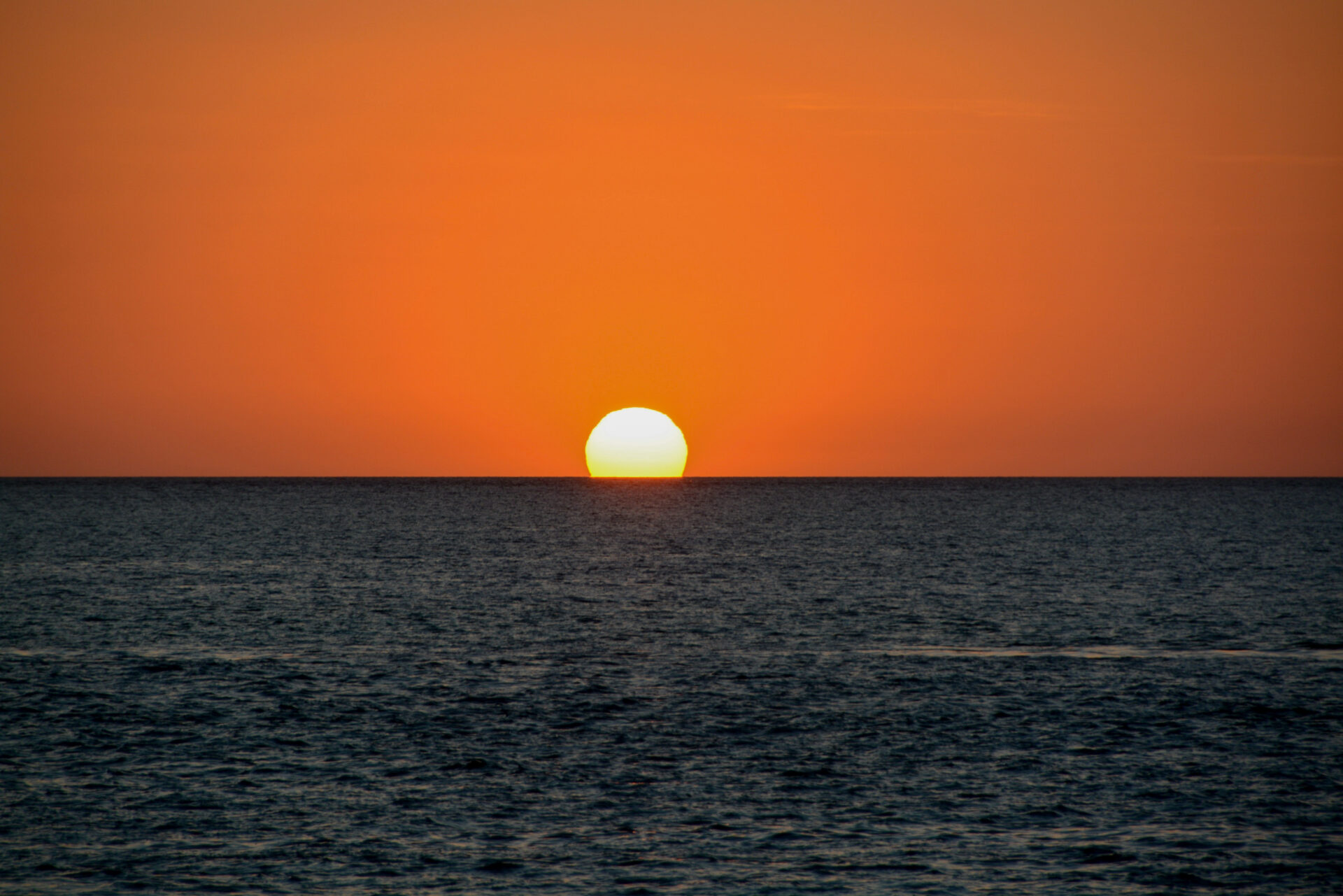 Sonnenuntergang in den Whitsundays im australischen Queensland