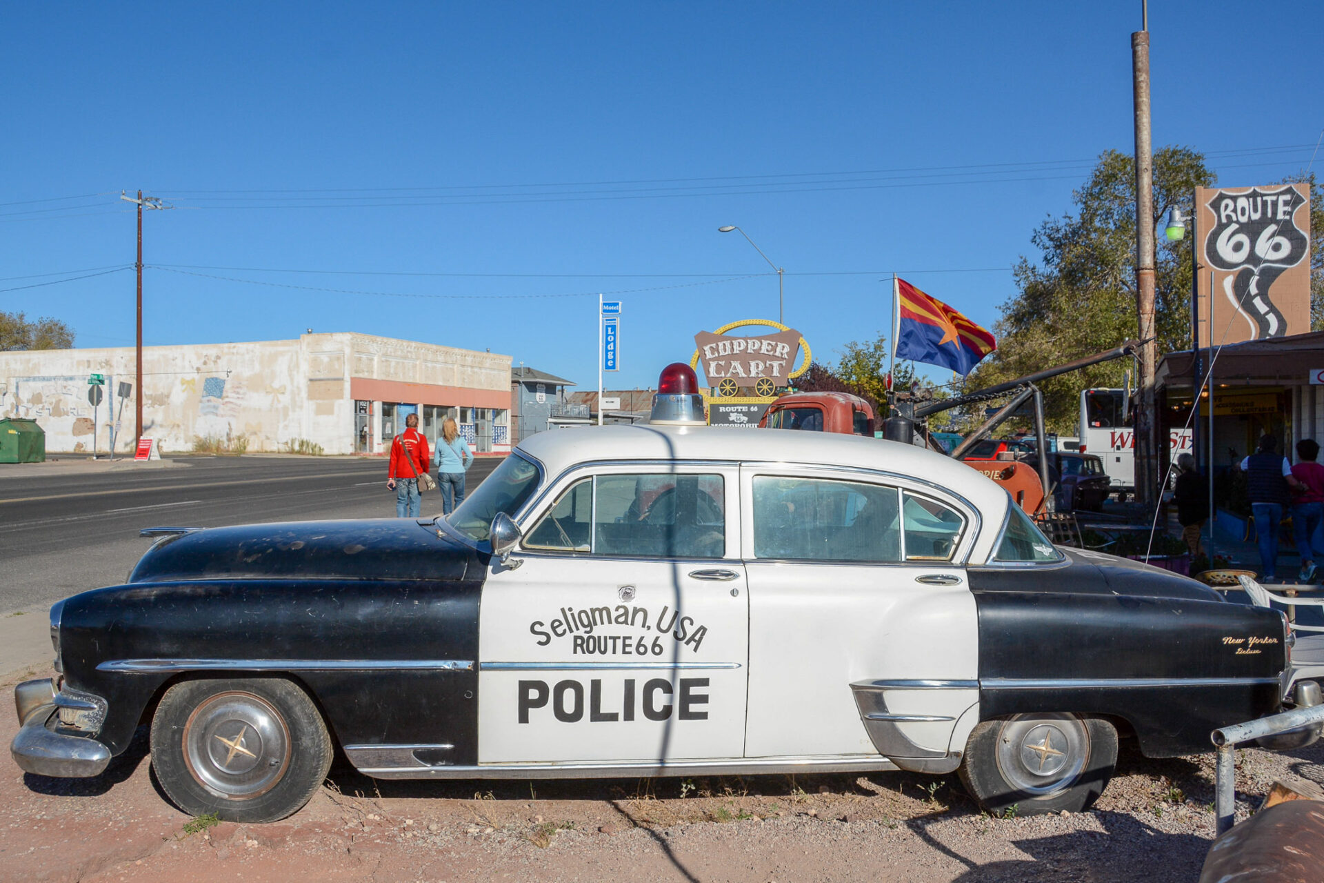 Historischer Polizeiwagen Modell »New Yorker«