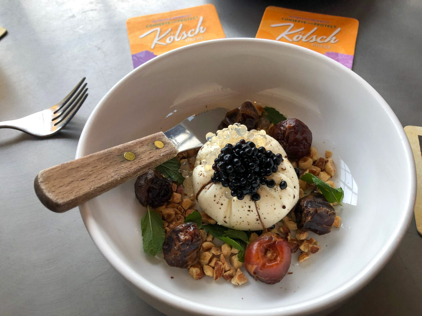 Burrata von Pizzicletta in Flagstaff