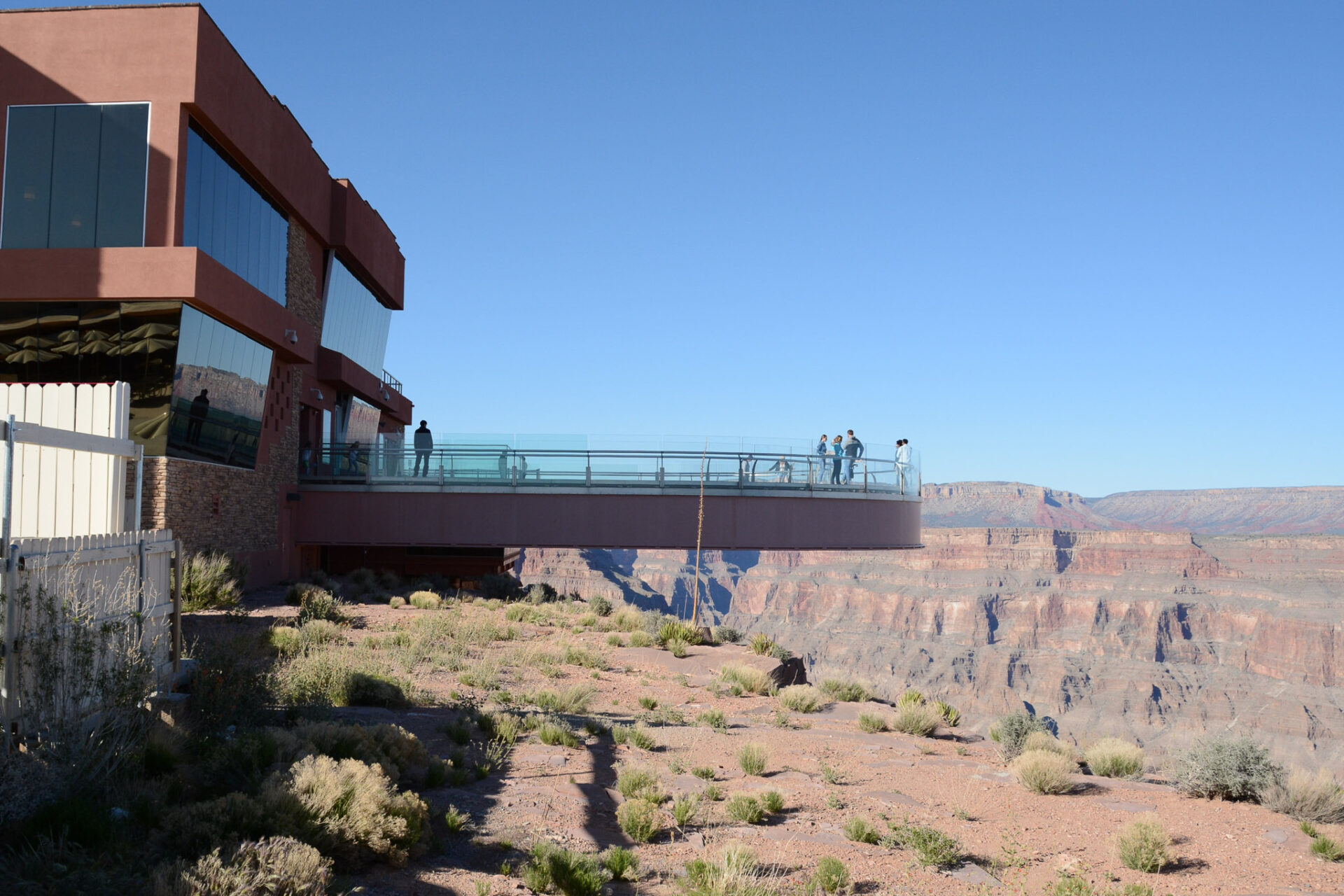 Aussichtsplattform Skywalk am Grand Canyon West