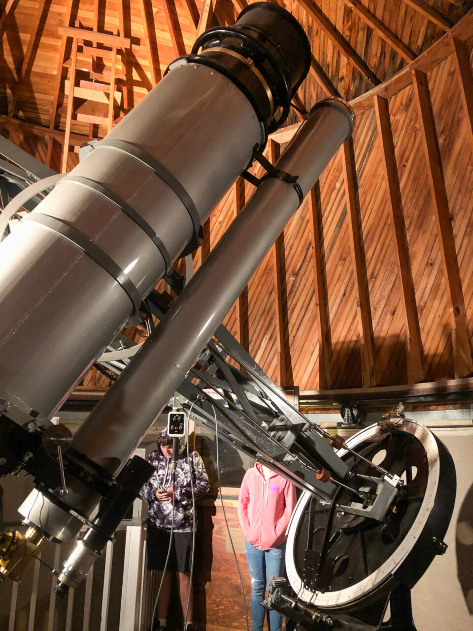 Teleskop im Lowell Observatory in Flagstaff