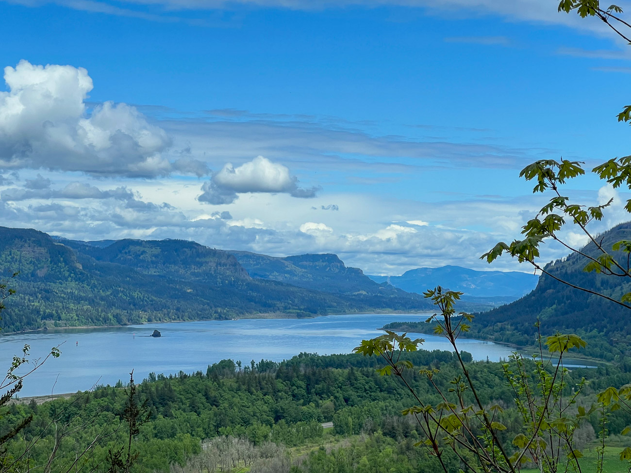 Das Columbia River Valley bildet den Grenzfluss zwischen Oregon und Washington State